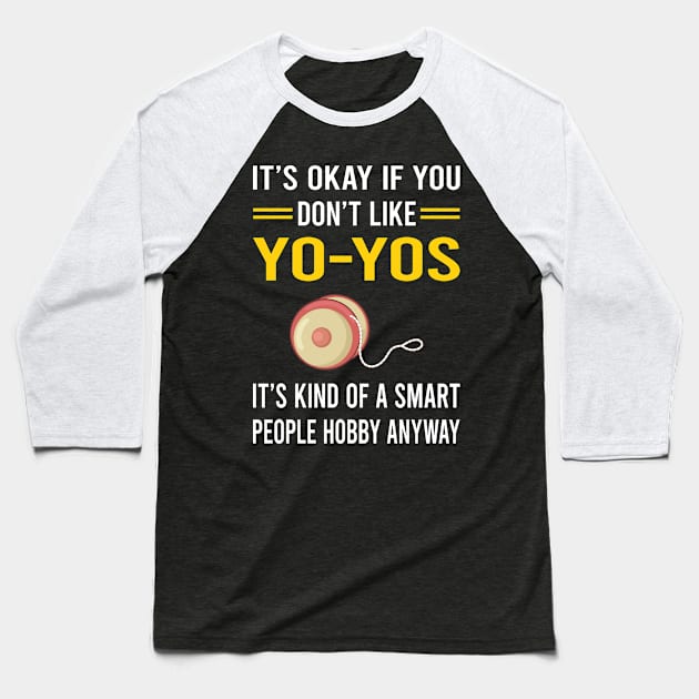 Smart People Hobby YoYo Yo-Yo Baseball T-Shirt by Good Day